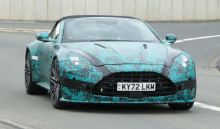 2024 Aston Martin Vantage Roadster (camouflaged) - front cornering